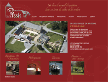 Tablet Screenshot of domainedesassis.com